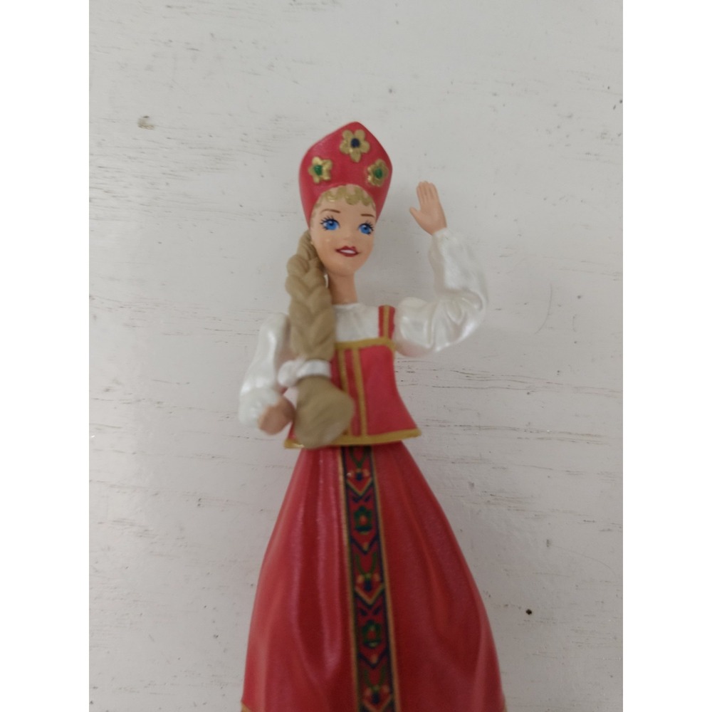 VTG Hallmark Keepsake Ornament 1999 Russian Barbie #4 Dolls of the World **READ* - Picture 2 of 4